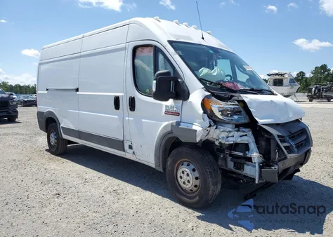 2018 Ram Promaster 2500 2500 High из США, поврежденный, VIN 3C6TRVDG7JE145866